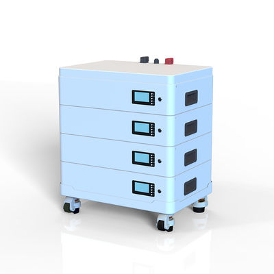 51.2V 10KWH 20KWH Batería de litio acumulable para el sistema de almacenamiento de energía solar