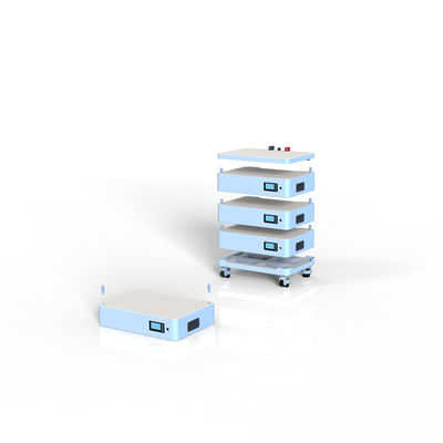51.2V 10KW LFP Batería de litio apilable de alto rendimiento para sistemas de energía solar