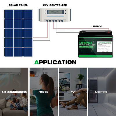 Enerforce 12V 100Ah Lifepo4 Paquete de baterías recargables para el sistema de almacenamiento solar para el hogar