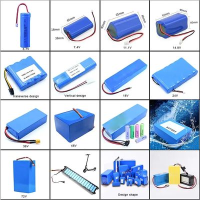 Batería de alto rendimiento 3S1P 18650 11.1V 2600mAh para aplicaciones robustas