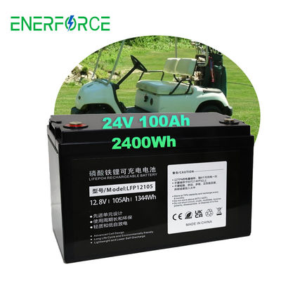 Batería para el carrito de golf de Enerforce 24V 100ah Lifepo4 LFP