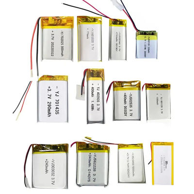 Batería recargable de litio polimérico personalizada 3.7V 8mAh - 20000mAh Capacidad