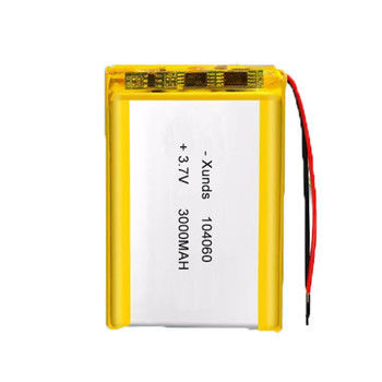 Alta capacidad 20000mAh Batería de iones de litio de polímero 800 Vida útil del ciclo 8mAh