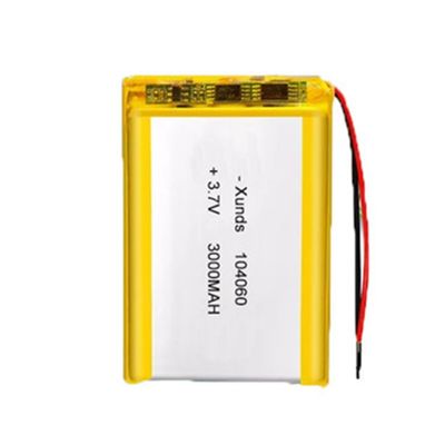 Batería recargable de li-ion polímero 3.7 V 3000mah Batería Lipo 500mah 850mah 1800mah