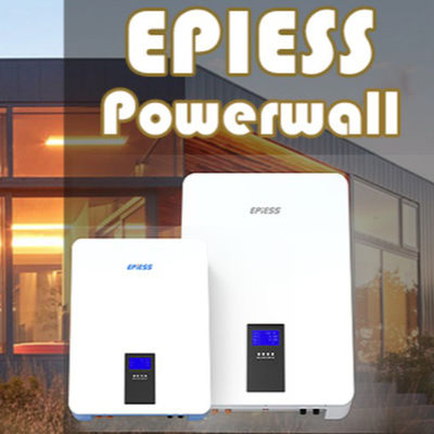 Sistema de almacenamiento de energía residencial de 48V 200ah 5kw 8kw 10kw Batería de litio montada en la pared