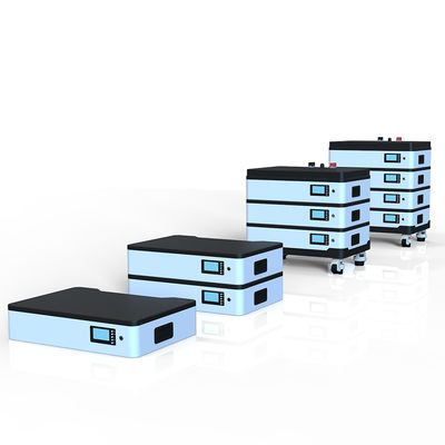 51.2V 10KW 20KW 30KW Sistema residencial de almacenamiento de energía Batería de litio apilada