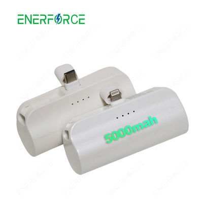 Superligero Banco de energía móvil portátil de 5000 mAh con carga inalámbrica