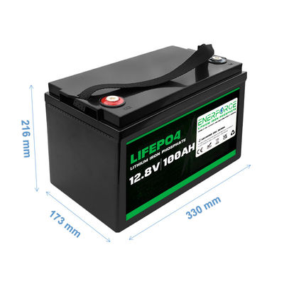 Enerforce LFP 12V LiFePO4 Batería 100ah 11.66kg Para energía solar