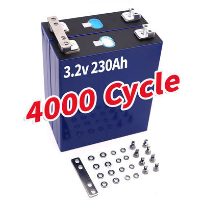 Enerforce OEM LFP LiFePO4 Célula prismática 4000 Ciclo 3.2V 230AH Un grado para el carrito de golf