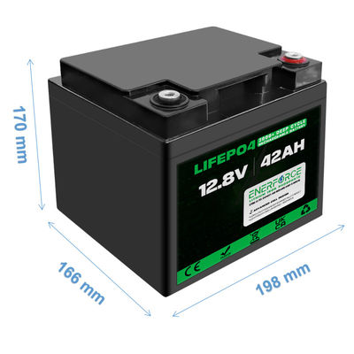 OEM 12V LiFePO4 batería 42Ah para el sistema de energía solar Van Golf Carro Y sillas de ruedas