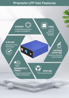 EVE Lifepo4 3.2V 304AH Batería de Litio Ferro Fosfato LFP 4000 Ciclo para la energía solar