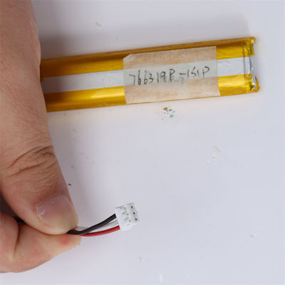 OEM 28g LIPO Batería de polímero de litio 3.7V 1050mAh Para uso industrial