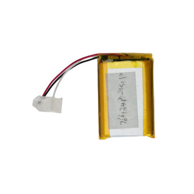 Batería recargable LIPO de litio y polímero 3.7V 1350mAh para uso industrial