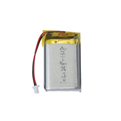 OEM LIPO Batería recargable de iones de litio y polímeros 3.7V 1100mAh 800 Vida útil del ciclo