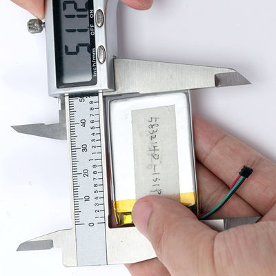 3.7V 230mAh Batería LiPo portátil móvil para electrónica de consumo