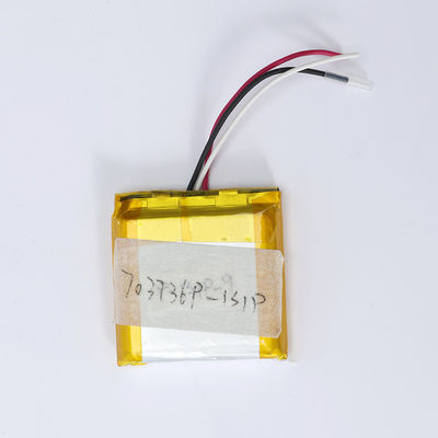 Batería recargable de litio polímero 703736 Batería Lipo 3.7 V 1000mAh