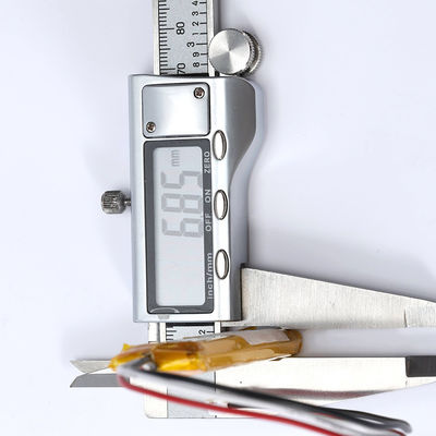 Batería recargable Lipo 3,7 V de polímero de litio 1050mAh para electrónica de consumo