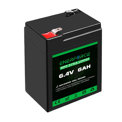 6.4V 6Ah 8Ah Recargable Lifepo4 Batería paquete 32650/32700