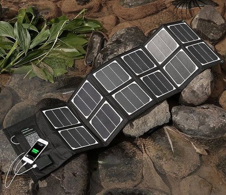 26W energía solar paneles solares fotovoltaicos plegables para acampar viajes cargador de emergencia