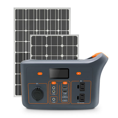 Estación de energía solar portátil portátil 220V 300W Estación de carga de bicicleta móvil