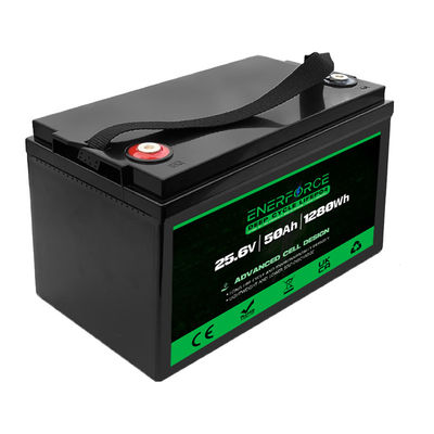 Batería de litio fosfato LFP 24V 50Ah Lifepo4 Batería para carrito de golf y barco
