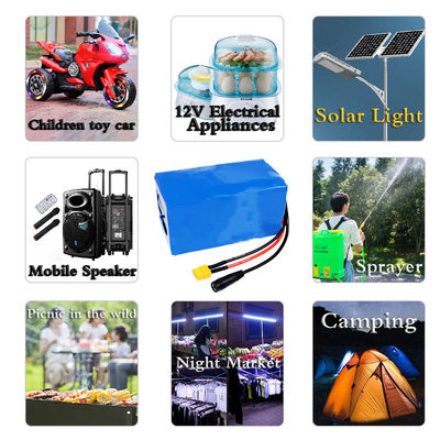E Bike Batería de litio 24V 12Ah Pack Para motor de 500W 6h - 8h Tiempo de carga